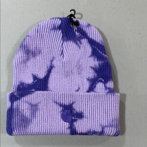 Carhartt WIP Purple Knit Beanie Hat
